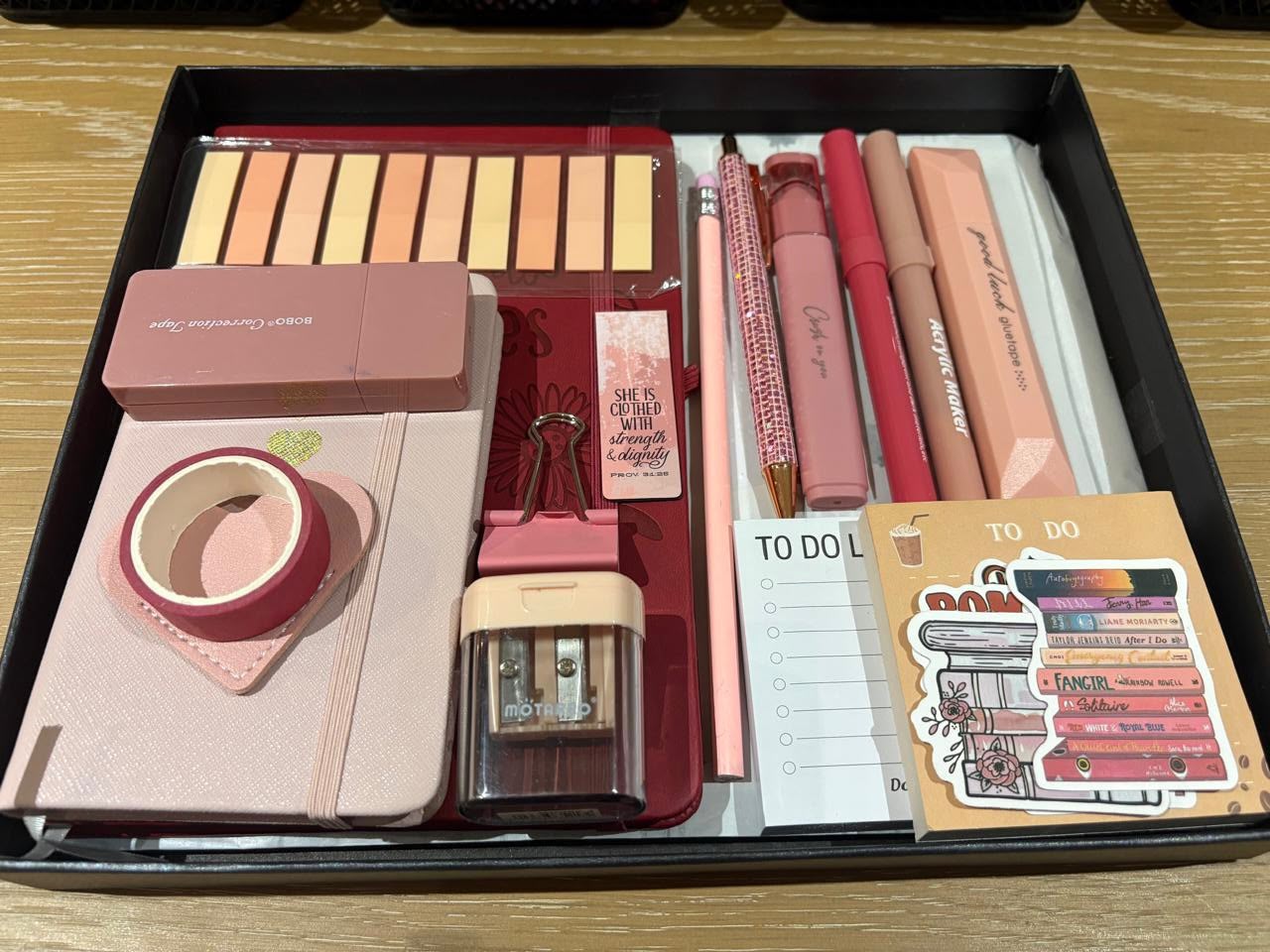 Stationery box example 1