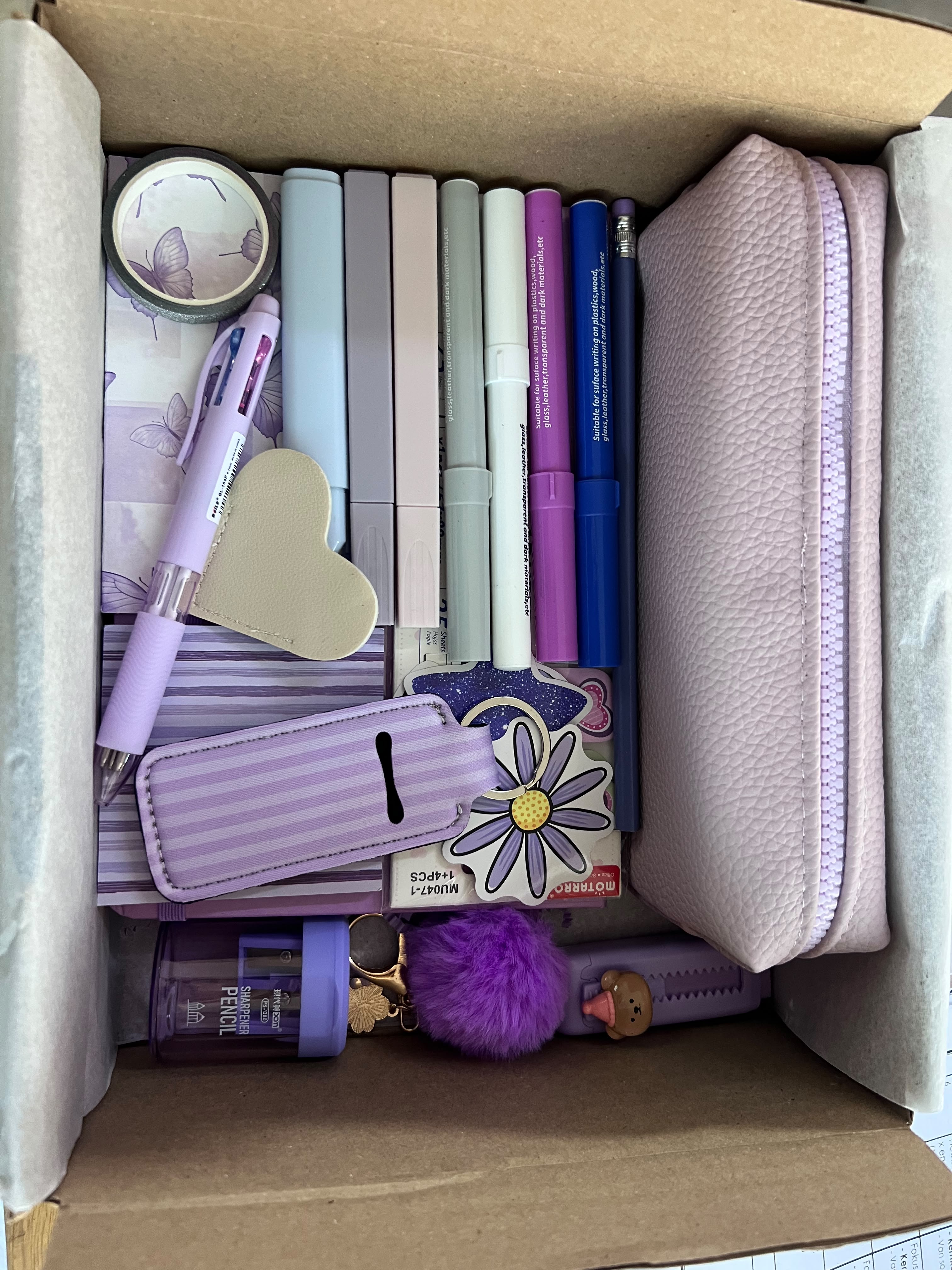 Stationery box example 8